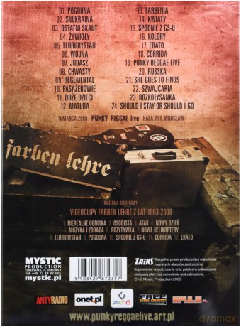Farben Lehre: Punky Reggae Live (digipack) [DVD]