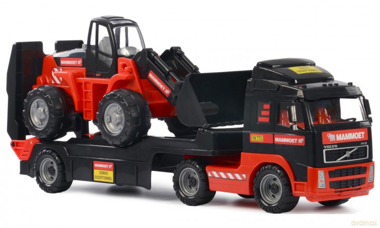 Mammoet Volvo samochód-holownik+traktor-ładowarka