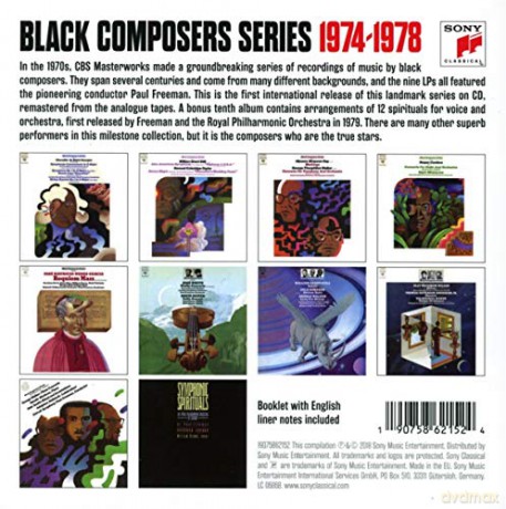 Paul Freeman: Black Composer Series - The Complete Album Collection [10CD]