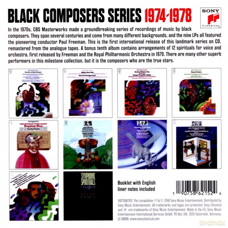 Paul Freeman: Black Composer Series - The Complete Album Collection [10CD]