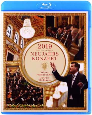 Christian Thielemann & Wiener Philharmoniker: Neujahrskonzert 2019 / New Year's Concert 2019 (Koncert Noworoczny Wiedeń 2019) [Blu-Ray]