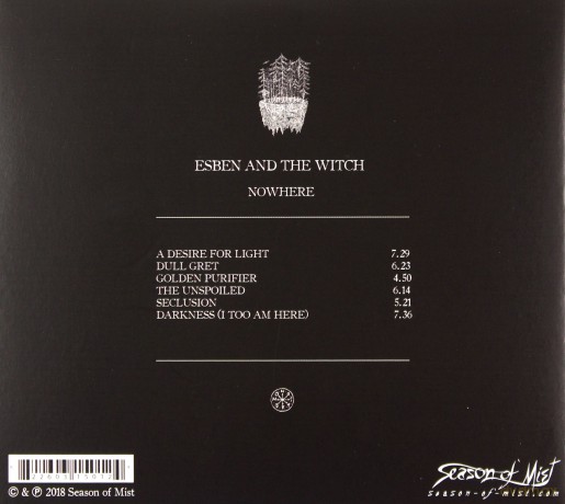 Esben And The Witch: Nowhere (digipack) [CD]