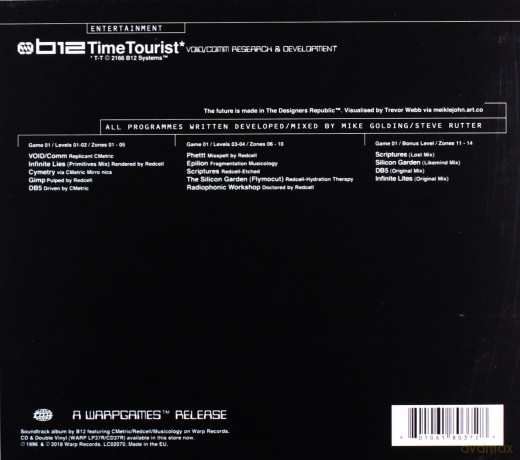 B12: Time Tourist (Reissue) [CD]