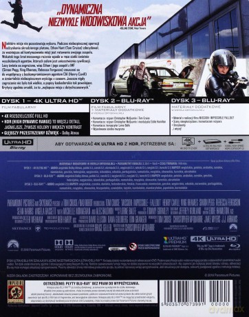 Mission: Impossible 6 - Fallout (steelbook) [Blu-Ray 4K]+[2xBlu-Ray]