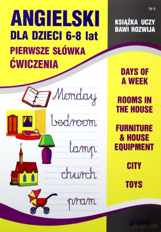 Angielski dla dzieci 6-8 lat Część 4 - Joanna Bednarska [KSIĄŻKA]