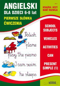 Angielski dla dzieci 6-8 lat Pierwsze Słówka Nr 8 [KSIĄŻKA]