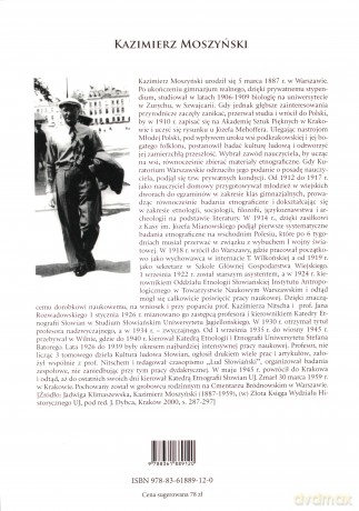 Kultura Ludowa Słowian (Tom 1) Kultura materialna - Kazimierz Moszyński [KSIĄŻKA]