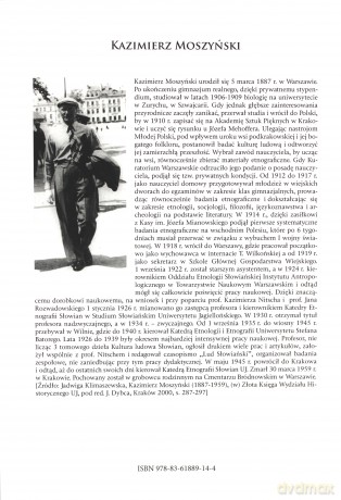 Kultura Ludowa Słowian Część 2 (Tom 2) Kultura duchowa - Kazimierz Moszyński [KSIĄŻKA]