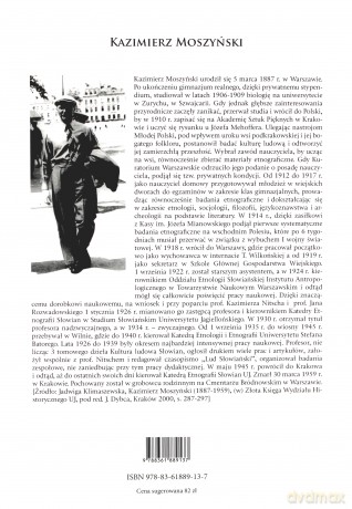 Kultura Ludowa Słowian Część 2. Kultura duchowa - Kazimierz Moszyński [KSIĄŻKA]