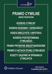 Prawo cywilne. Zbiór przepisów [KSIĄŻKA]