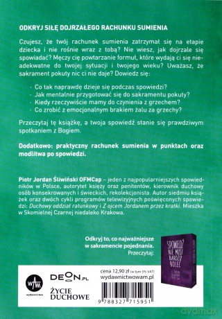 Rachunek sumienia z ojcem Jordanem - Piotr Jordan Śliwiński [KSIĄŻKA]