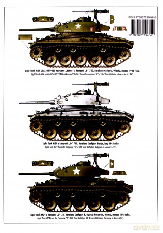 Tank Power Vol. CXCIX 464 M24 Chaffee - Janusz Ledwoch [KSIĄŻKA]