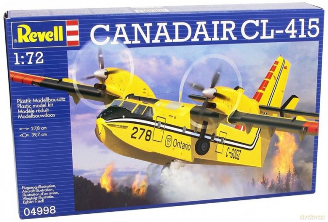Model plastikowy Kanadyjski bombowiec amfibia CL-145