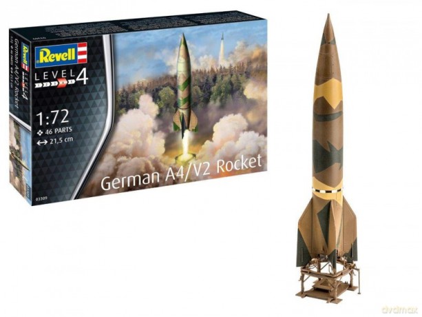 Model plastikowy Rakieta niemiecka A4/V2