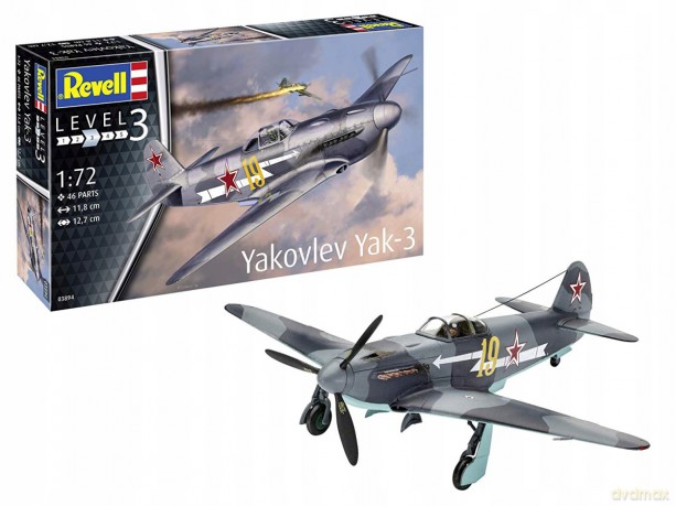 Model plastikowy Samolot Yakovlev Yak-3