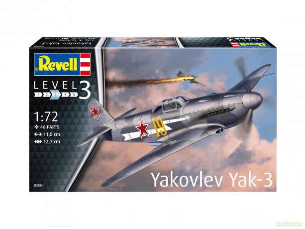 Model plastikowy Samolot Yakovlev Yak-3
