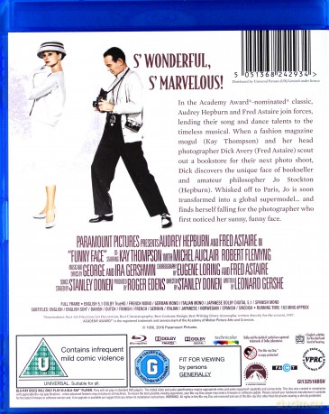 Funny Face (Zabawna Buzia) [Blu-Ray]
