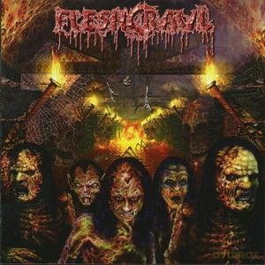 Fleshcrawl: As Blood Rains From The Sky [CD]