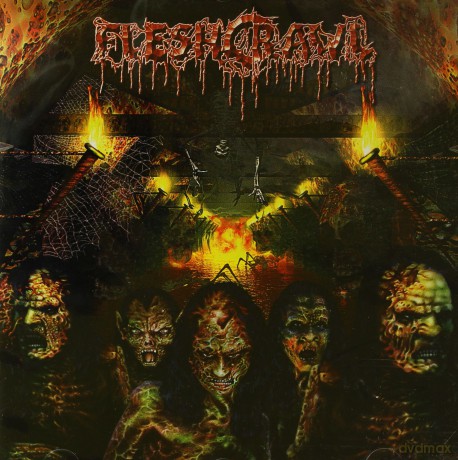 Fleshcrawl: As Blood Rains From The Sky [CD]