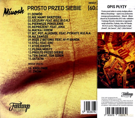 Miuosh: B2B Fandango Pack 5 (Prosto przed siebie + Piąta Strona Świata) [2CD]