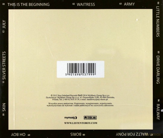 Boy: B2B My Music Pack 1 (We Were + Mutual Friends) [2CD]