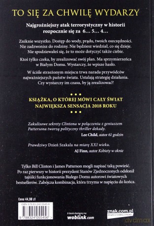 Gdzie jest prezydent - Bill Clinton, James Patterson [KSIĄŻKA]
