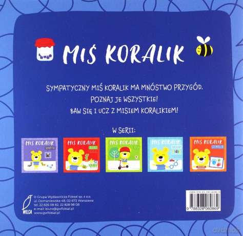 Miś Koralik. Jagody [KSIĄŻKA]
