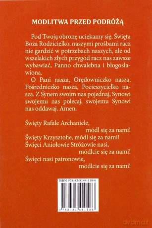 Święty Krzysztofie. Prowadź bezpiecznie. Modlitewnik [KSIĄŻKA]