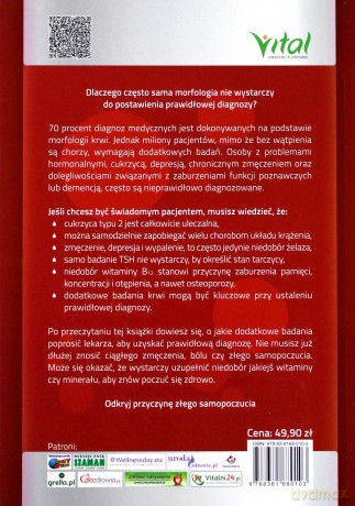Twoje badania krwi. Dlaczego wyniki badań laboratoryjnych są często błędne i nie odzwierciedlają faktycznego stanu zdrowia - Miryam Muhm [KSIĄŻKA]