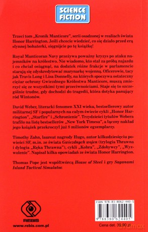 Wezwanie do zemsty. Honor Harrington - David Weber [KSIĄŻKA]