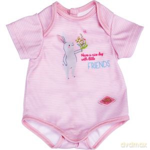 Body różowe do lalki 35-36 cm