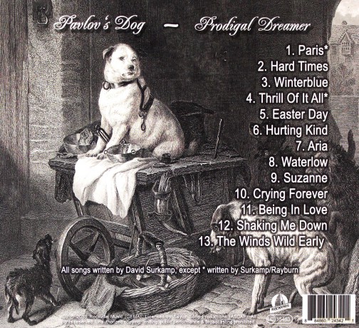 Pavlov's Dog: Prodigal Dreamer (digipack) [CD]