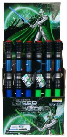 Miecz plastikowy światło dźwięk 83 cm