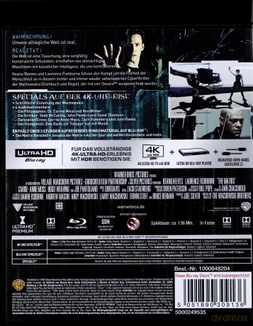 Matrix [Blu-Ray 4K]+[Blu-Ray]