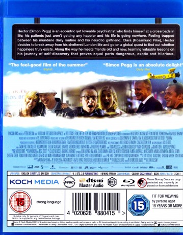 Hector And The Search For Happiness [Blu-Ray]