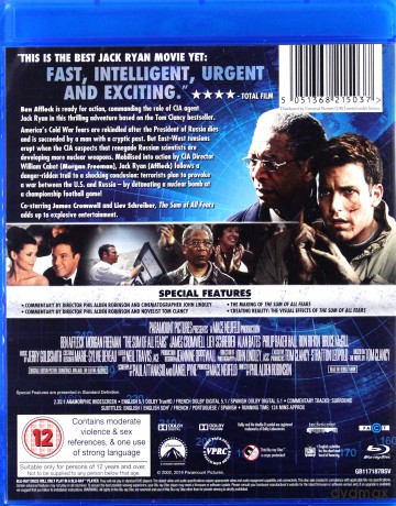 Sum Of All Fears (Suma wszystkich strachów) [Blu-Ray]