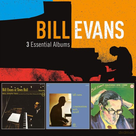 Bill Evans: 3 Essential Albums (At Town Hall, Conversation With Myself, California Here I Come) [3CD]