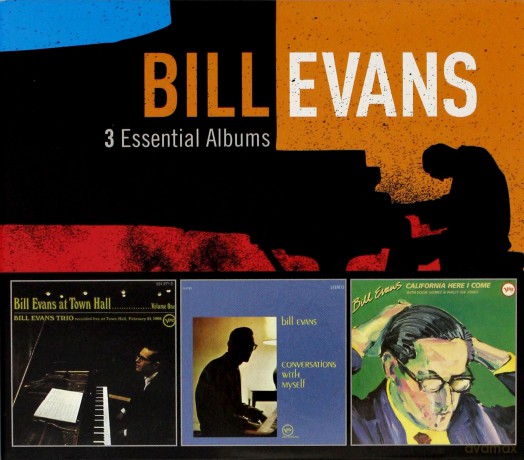 Bill Evans: 3 Essential Albums (At Town Hall, Conversation With Myself, California Here I Come) [3CD]