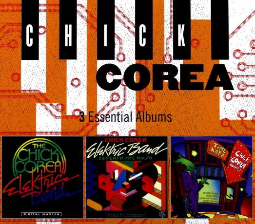 Chick Corea: 3 Essential Albums (Electric Band, Beneath The Mask, Time Wrap) [3CD]