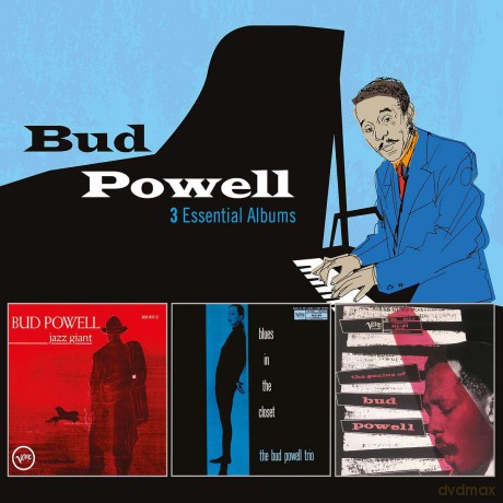 Bud Powell: 3 Essential Albums (Jazz Giant, Blues In The Closet, The Genius Of Bud Powell) [3CD]