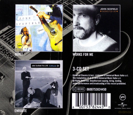 John Scofield: 3 Essential Albums (Quiet, Works For Me, Enroute) [3CD]
