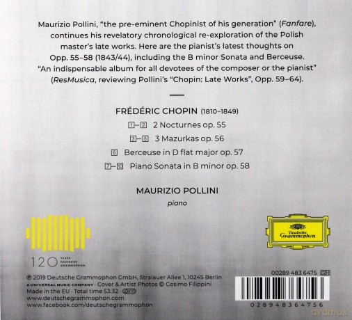 Maurizio Pollini: Chopin Nocturnes, Mazurkas [CD]