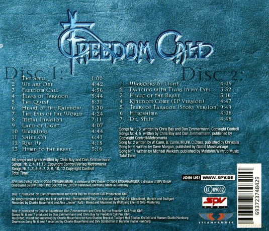 Freedom Call: Live Invasion [2CD]