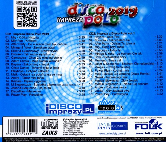 Impreza Disco Polo 2019 [2CD]