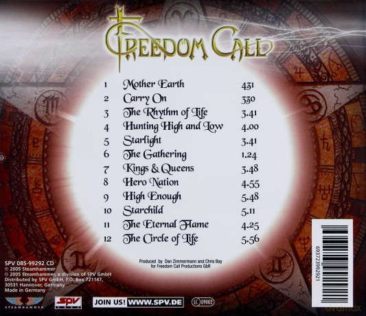 Freedom Call: The Circle Of Life [CD]
