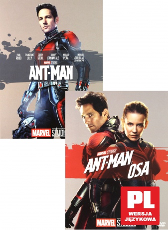 Ant-Man. Kolekcja dwóch filmów (Disney) Pakiet [2DVD]
