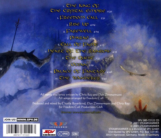 Freedom Call: Crystal Empire [CD]