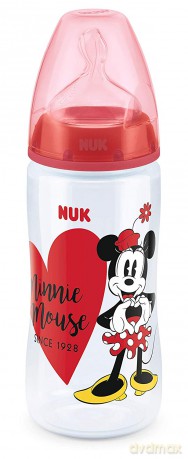 NUK Disney First Choice Butelka Myszka Minnie 300 ml