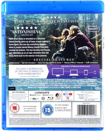 Swiss Army Man (Człowiek-scyzoryk) [Blu-Ray]