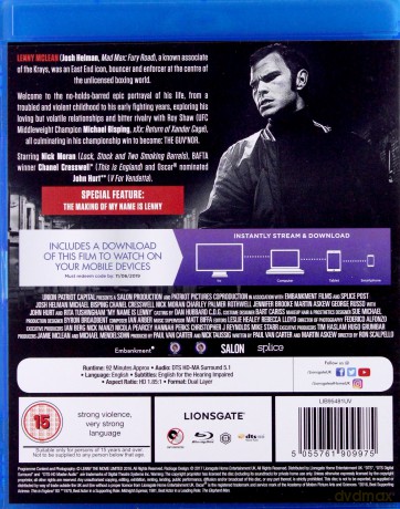 My Name Is Lenny [Blu-Ray]